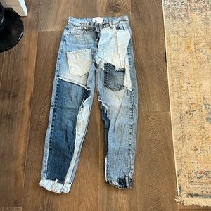 Revice size 26 patchwork jeans
